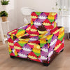 Cupcake Pattern Print Design CP02 Armchair Slipcover