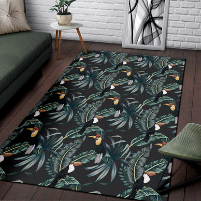 Rainforest Pattern Print Design RF06 Area Rugs