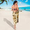 Bee Pattern Print Design BEE05 Sarong Pareo Wrap