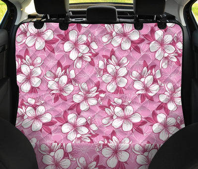 Cherry Blossom Pattern Print Design CB02 Rear Dog  Seat Cover