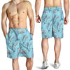 Dolphin Print Pattern Mens Shorts