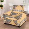 Native American Eagle Pattern Armchair Slipcover