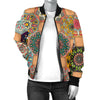 Boho Pattern Print Design 07 Women's Bomber Jacket