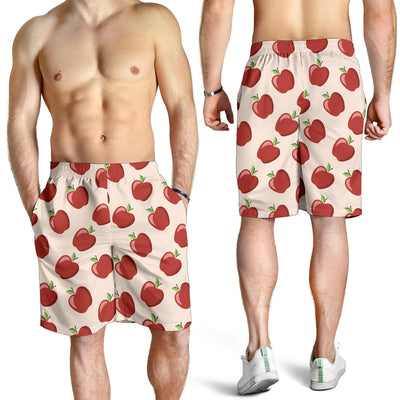 Apple Pattern Print Design AP01 Mens Shorts