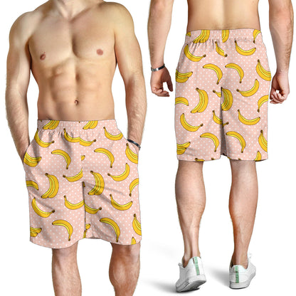 Banana Pattern Print Design BA06 Mens Shorts