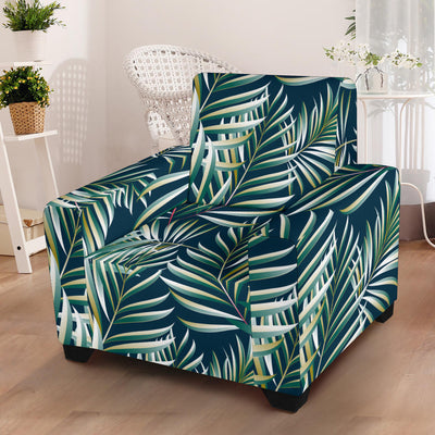 Sun Spot Tropical Palm Leaves hower Curtain Armchair Slipcover