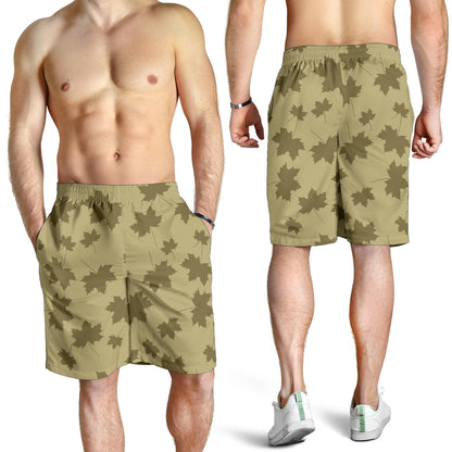 Maple Leaf Pattern Print Design 01 Mens Shorts