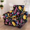 Tropical Flower Pattern Print Design TF016 Armchair Slipcover