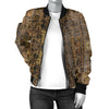 Camouflage Realtree Pattern Print Design 01 Women's Bomber Jacket