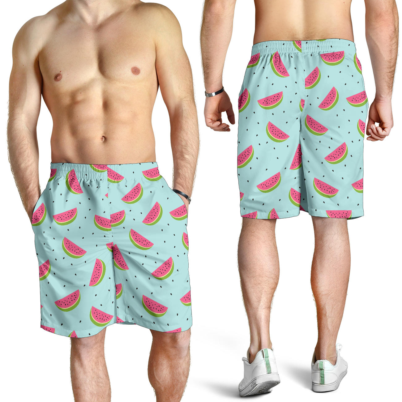 Watermelon Pattern Print Design WM06 Mens Shorts