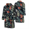 Bird Of Paradise Pattern Print Design BOP02 Men Bathrobe