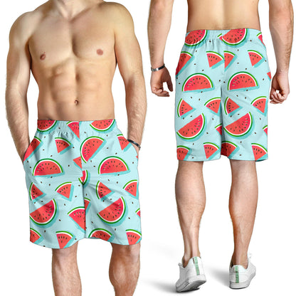 Watermelon Pattern Print Design WM03 Mens Shorts