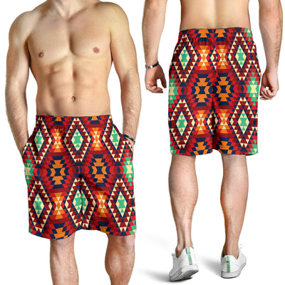 Native Pattern Print Design A07 Mens Shorts