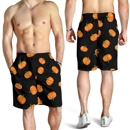 Pumpkin Pattern Print Design A05 Mens Shorts