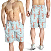 SeaHorse Pattern Print Design 01 Mens Shorts