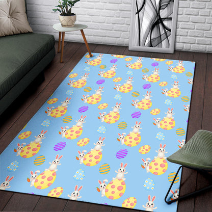 Easter Eggs Pattern Print Design RB015 Area Rugs