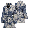 Water Lily Pattern Print Design WL04 Women Bathrobe