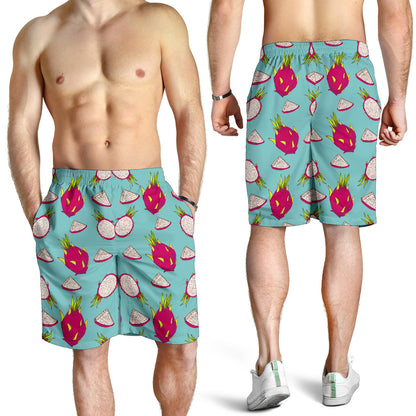 Dragonfruit Pattern Print Design DF01 Mens Shorts