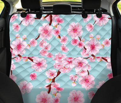 Cherry Blossom Pattern Print Design CB04 Rear Dog  Seat Cover