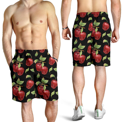 Apple Pattern Print Design AP011 Mens Shorts