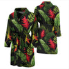 Bird Of Paradise Pattern Print Design BOP010 Men Bathrobe