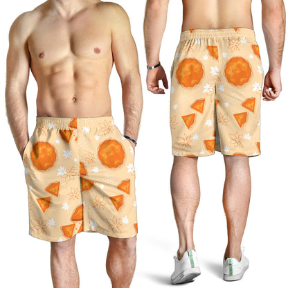 Pie Pattern Print Design A01 Mens Shorts
