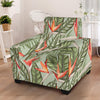 Bird Of Paradise Pattern Print Design BOP08 Armchair Slipcover