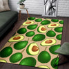 Avocado Pattern Print Design AC010 Area Rugs