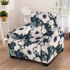 Anemone Pattern Print Design AM02 Armchair Slipcover