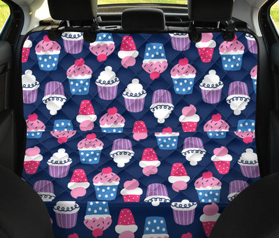 Cupcake Pattern Print Design CP04 Rear Dog  Seat Cover