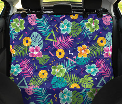 Hawaiian Themed Pattern Print Design H014 Rear Dog  Seat Cover