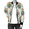 Boho Pattern Print Design 04 Women's Bomber Jacket