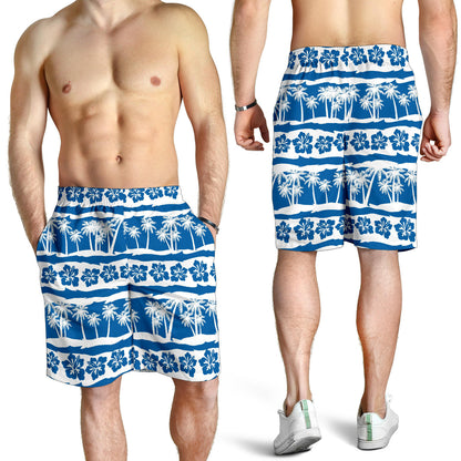 Hawaiian Themed Pattern Print Design H021 Mens Shorts