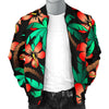 Hawaiian Themed Pattern Print Design H022 Men Bomber Jacket