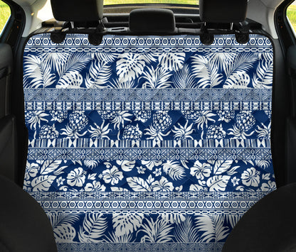 Hawaiian Themed Pattern Print Design H020 Rear Dog  Seat Cover