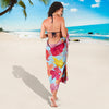 Hibiscus Pattern Print Design HB020 Sarong Pareo Wrap