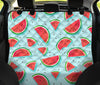 Watermelon Pattern Print Design WM03 Rear Dog  Seat Cover