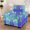 Sea Turtle Draw Armchair Slipcover