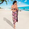 Dragonfruit Pattern Print Design DF03 Sarong Pareo Wrap