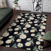 Daisy Pattern Print Design DS07 Area Rugs