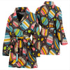 Easter Eggs Pattern Print Design RB03 Women Bathrobe