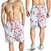 Cherry Blossom Pattern Print Design CB07 Mens Shorts