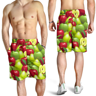 Apple Pattern Print Design AP03 Mens Shorts