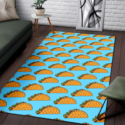 Taco Pattern Print Design TC03 Area Rugs