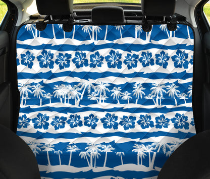 Hawaiian Themed Pattern Print Design H021 Rear Dog  Seat Cover