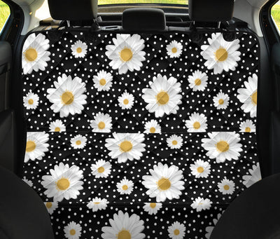 Daisy Pattern Print Design DS02 Rear Dog  Seat Cover