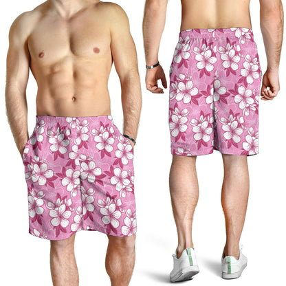 Cherry Blossom Pattern Print Design CB02 Mens Shorts