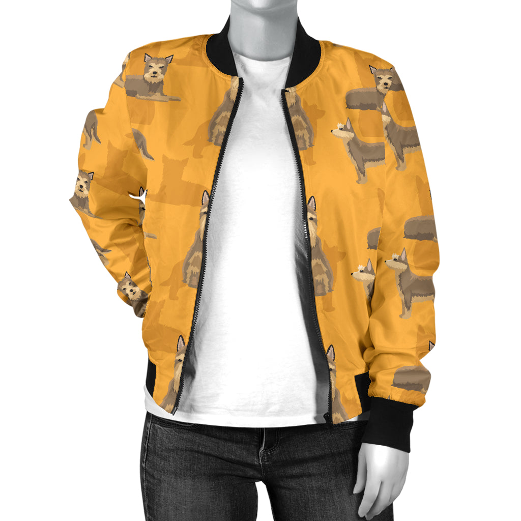 Berger Picard Pattern Print Design 01 Women's Bomber Jacket