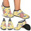 Sea Turtle Pattern Print Design T06 Aqua Water Shoes