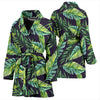 Tropical Flower Pattern Print Design TF06 Women Bathrobe